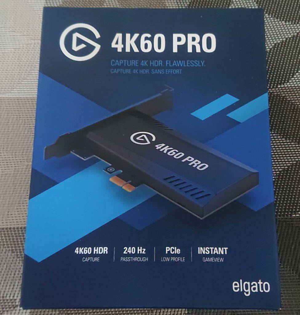 キャプチャボード【Elgato 4K60ProMK.2 】レビュー | BC LOOT BOX